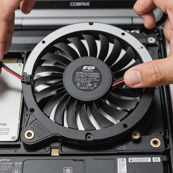 Quelle est la méthode la plus efficace pour nettoyer le ventilateur d'un PC portable sans endommager les composants?